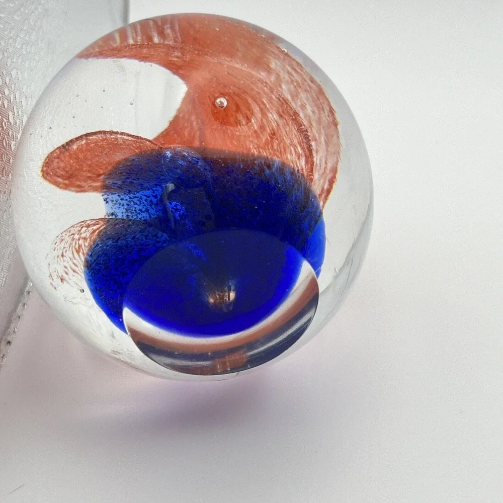 N/A glass paperweight